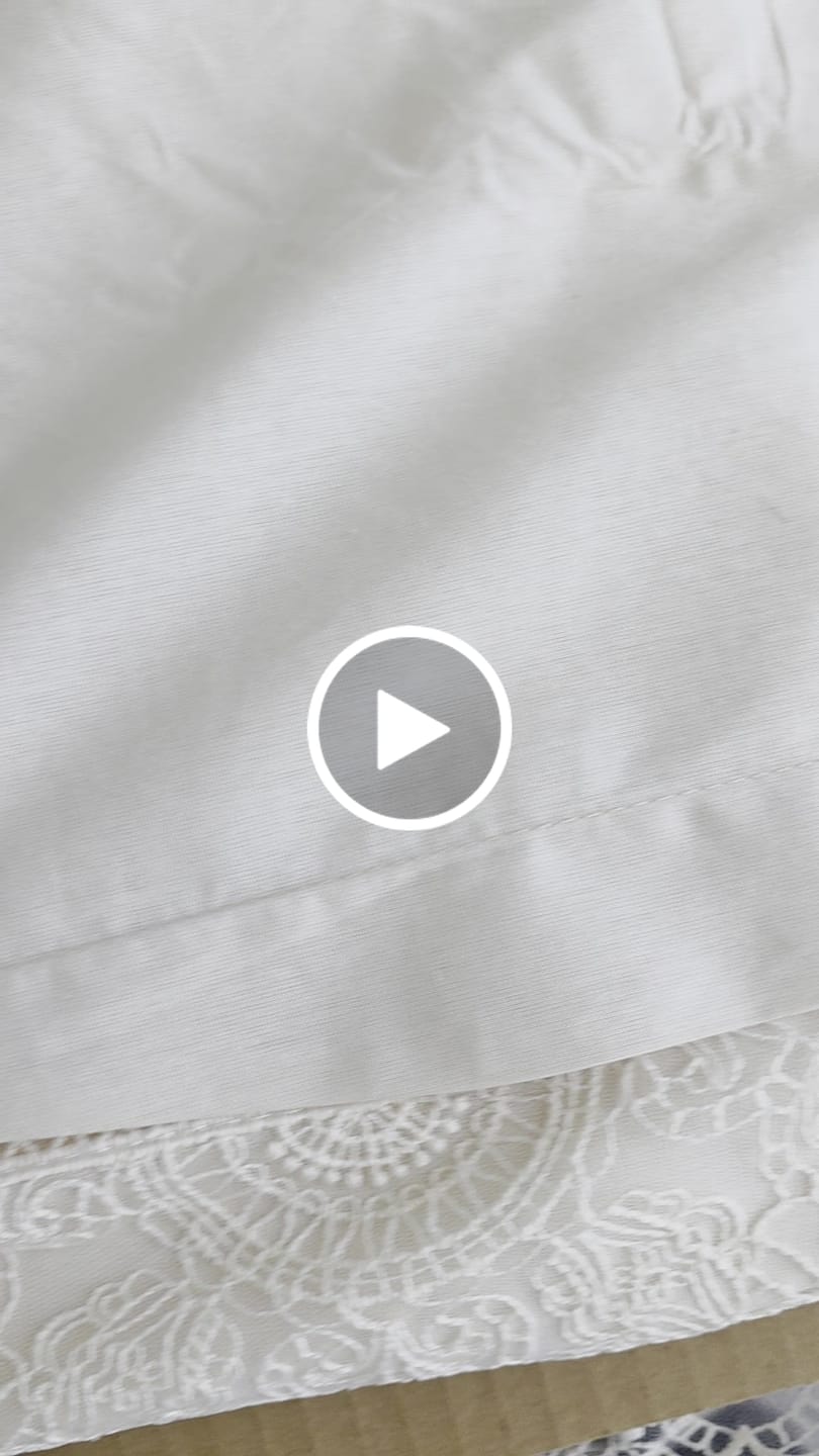 Customer video review of Karaca Home Cynthia Beige Lace Cotton Private Double Pique Set 200.16.01.0392