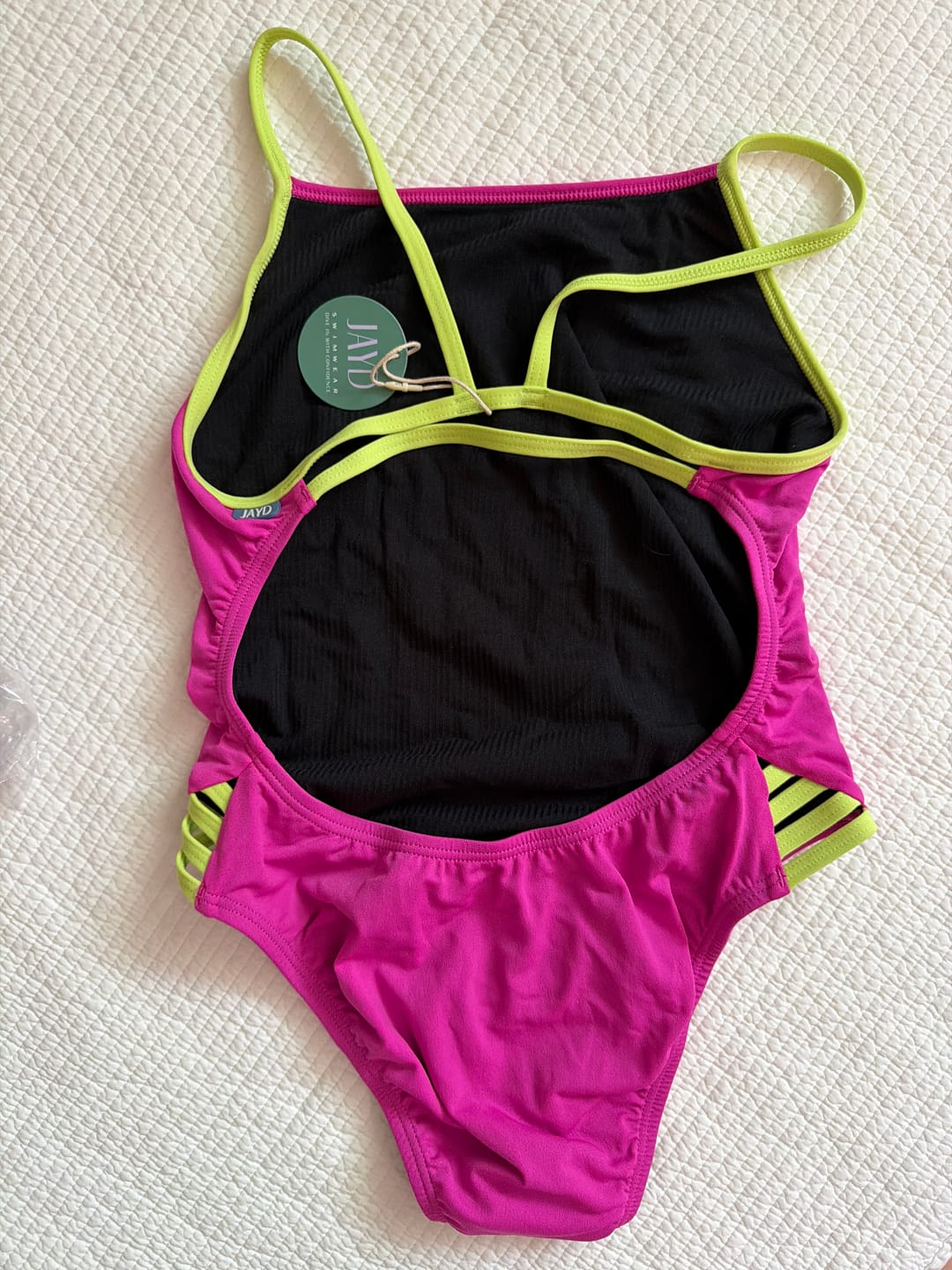 Customer photo review of ZAMBIA ONE PIECE - Orchid|Kiwi