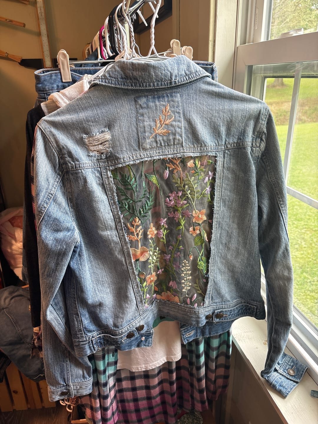 Customer photo review of Wholesale Womens Denim Jackets (10 Pieces)