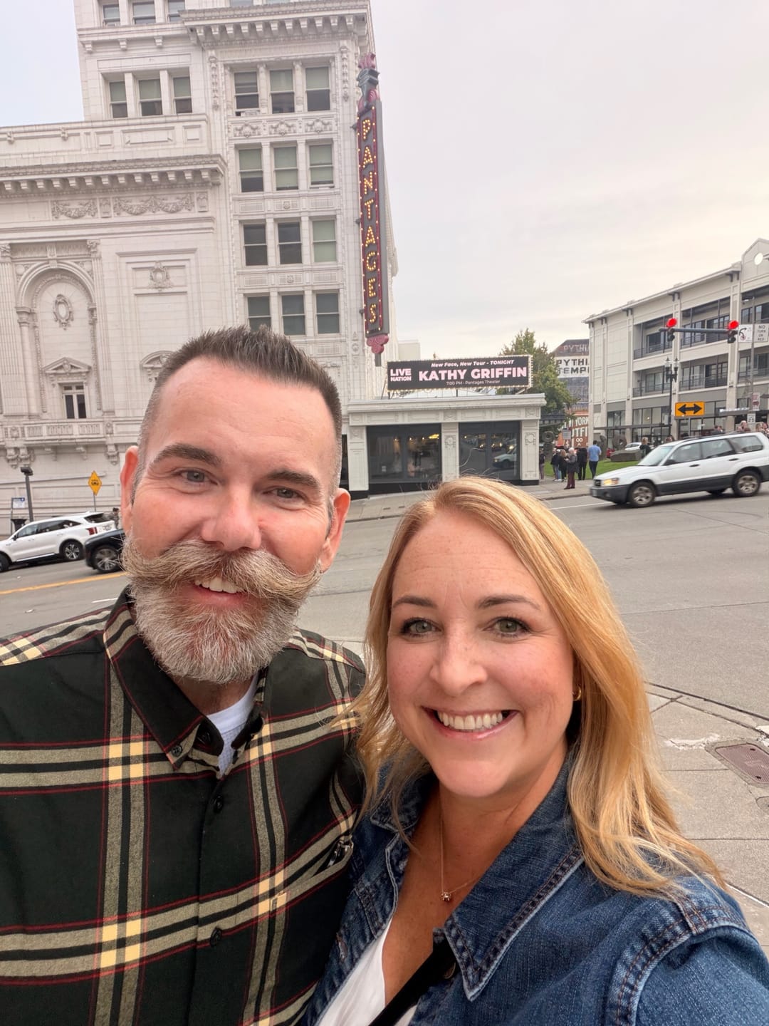 Customer photo review of Dwayne "The Plaid" Johnson – BorlandFlex™ Long Sleeve Flannel