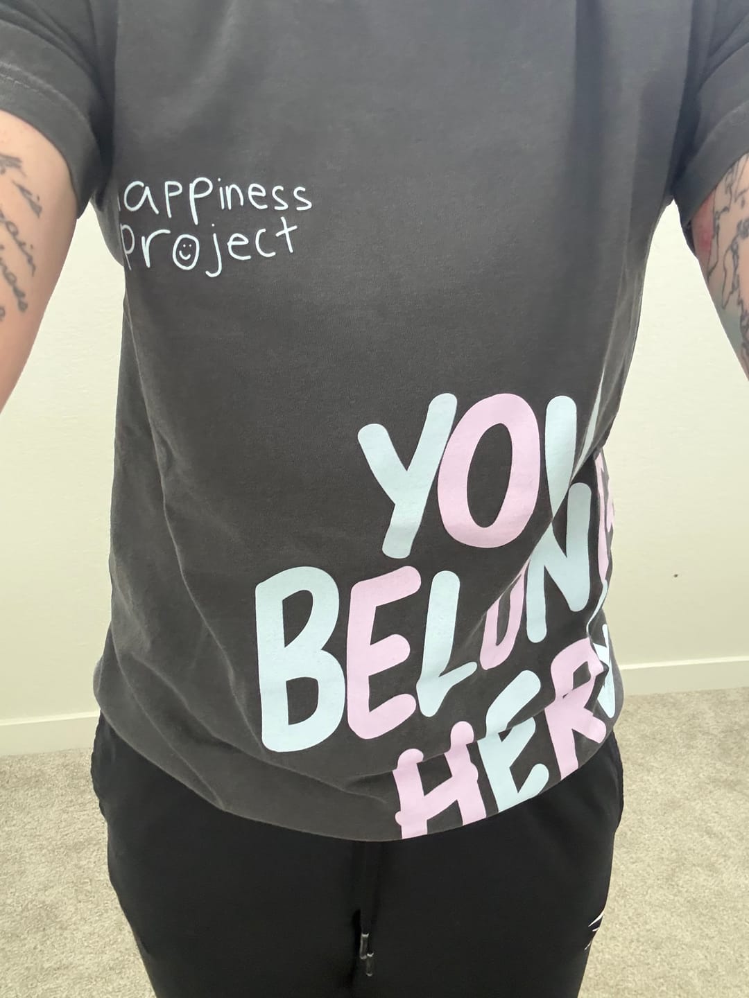 Customer photo review of Suicide Prevention Month T-Shirt