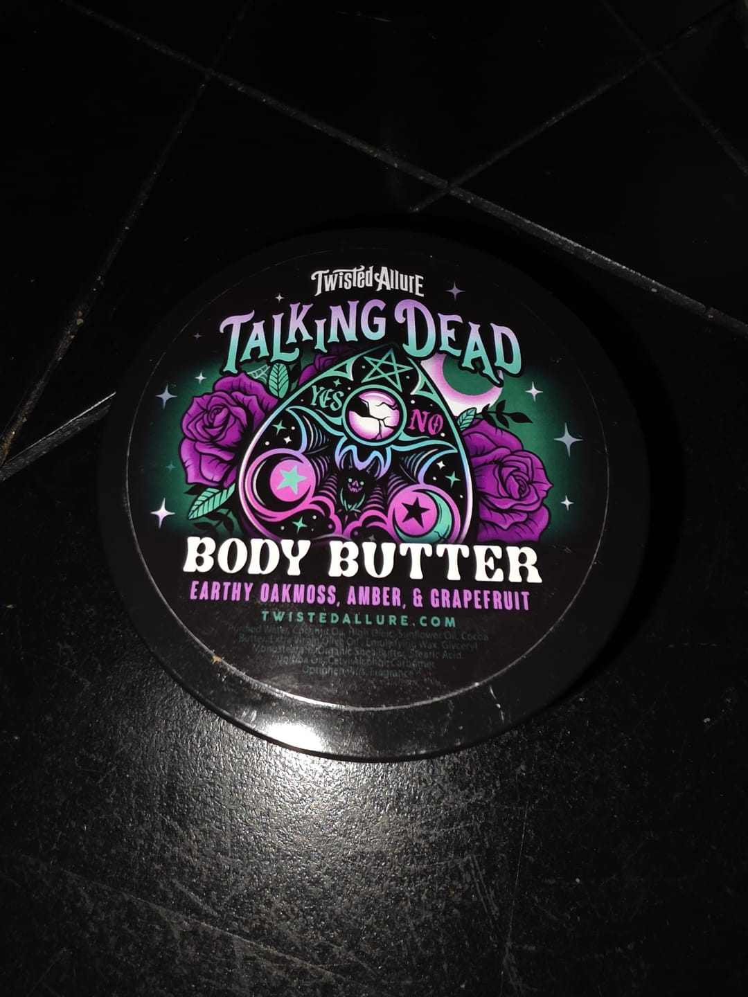 Customer photo review of Talking Dead Body Butter
