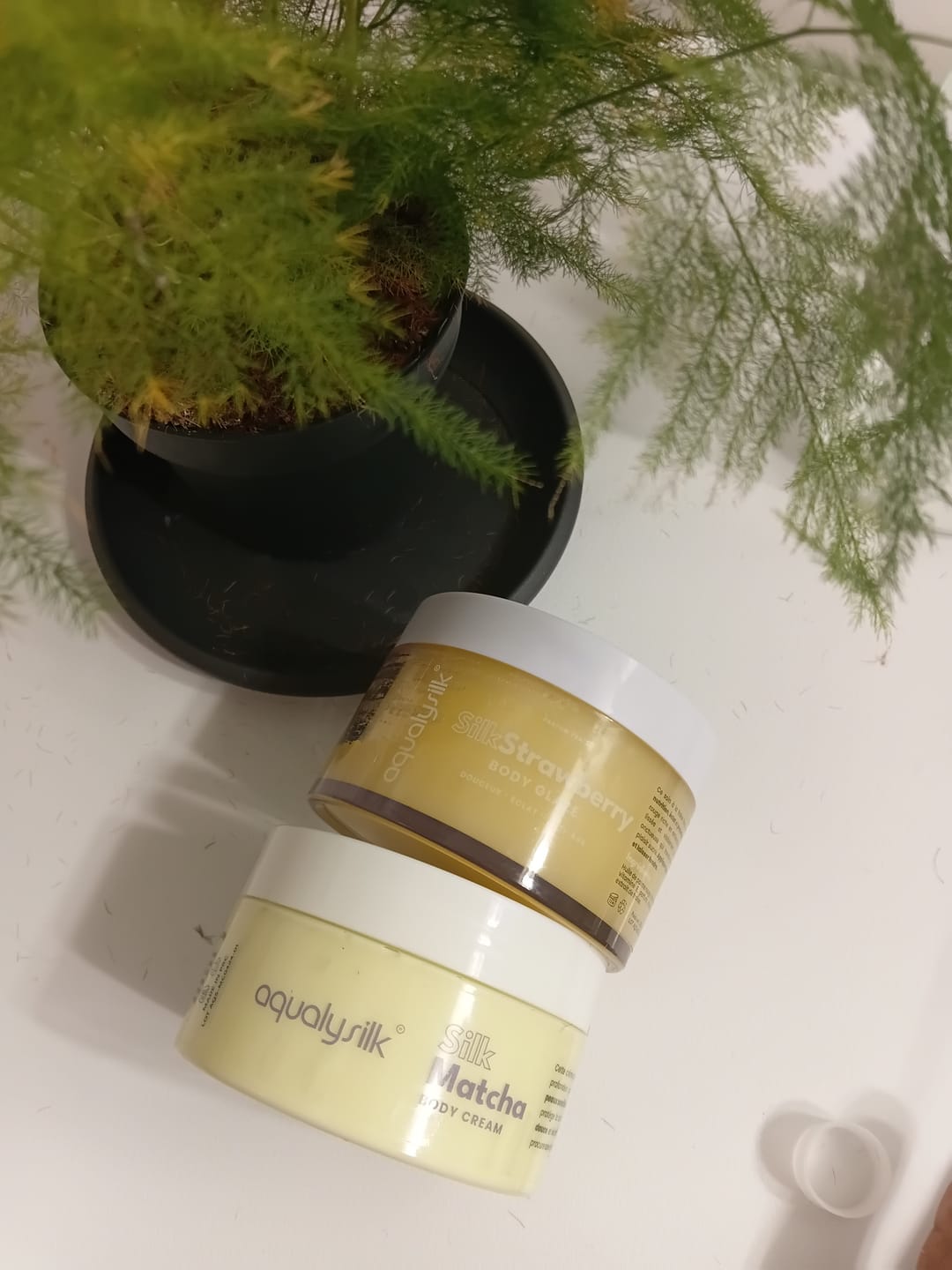 Customer photo review of Silk Strawberry - Body Glaze