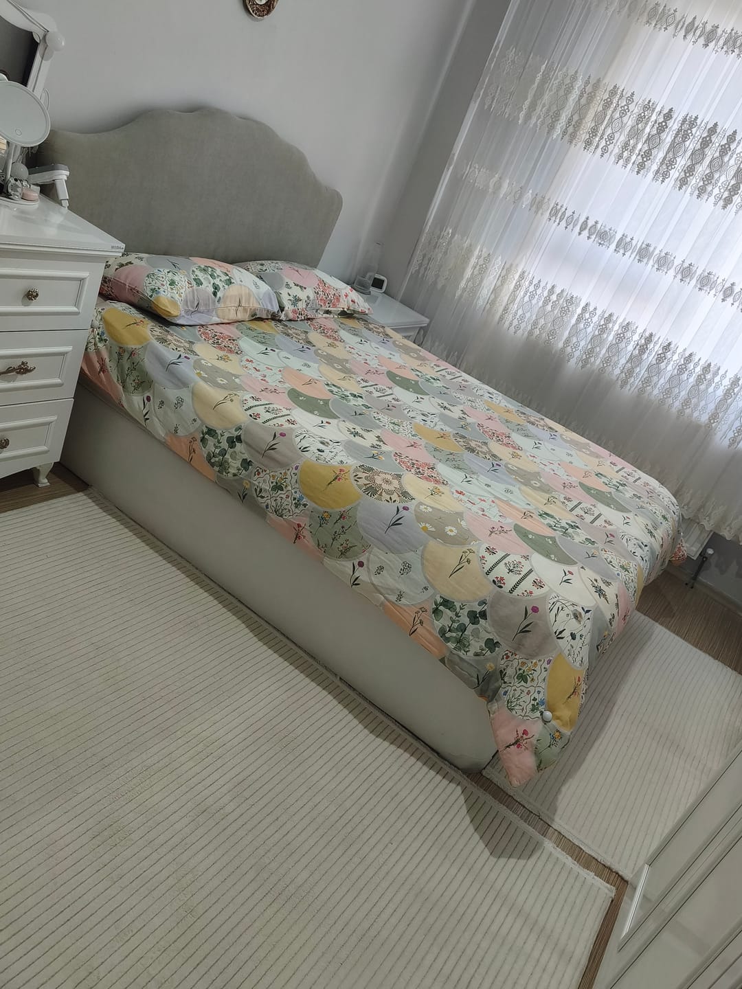 Customer photo review of Alora Nefes Alan Pamuklu Çift Kişilik Nevresim Takımı
