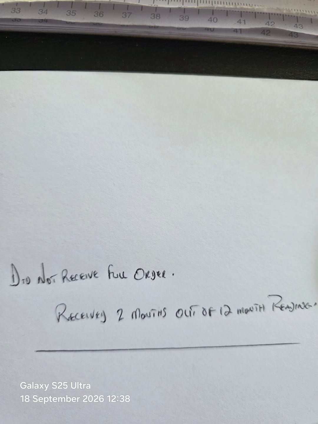 Customer photo review of Next 12 Months Reading (Month-by-Month)
