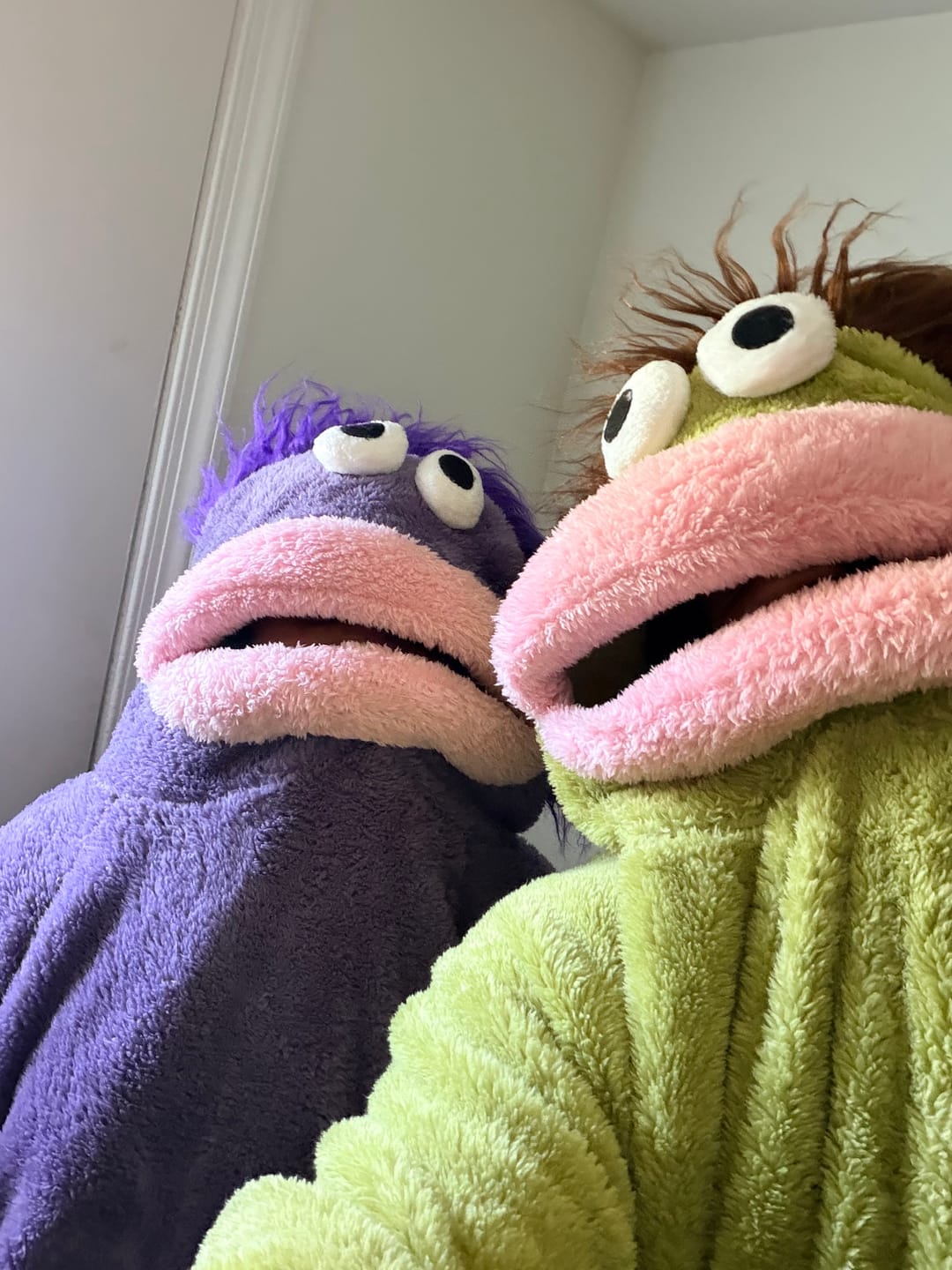 Customer photo review of Snuggo™ Monster Onesie