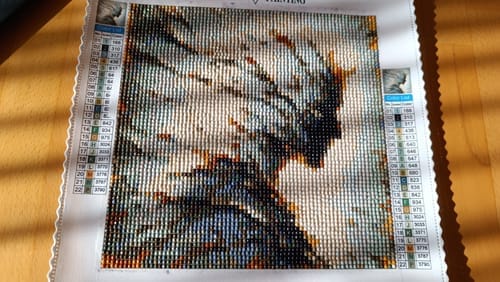 Customer photo review of Diamond Painting Storage Box