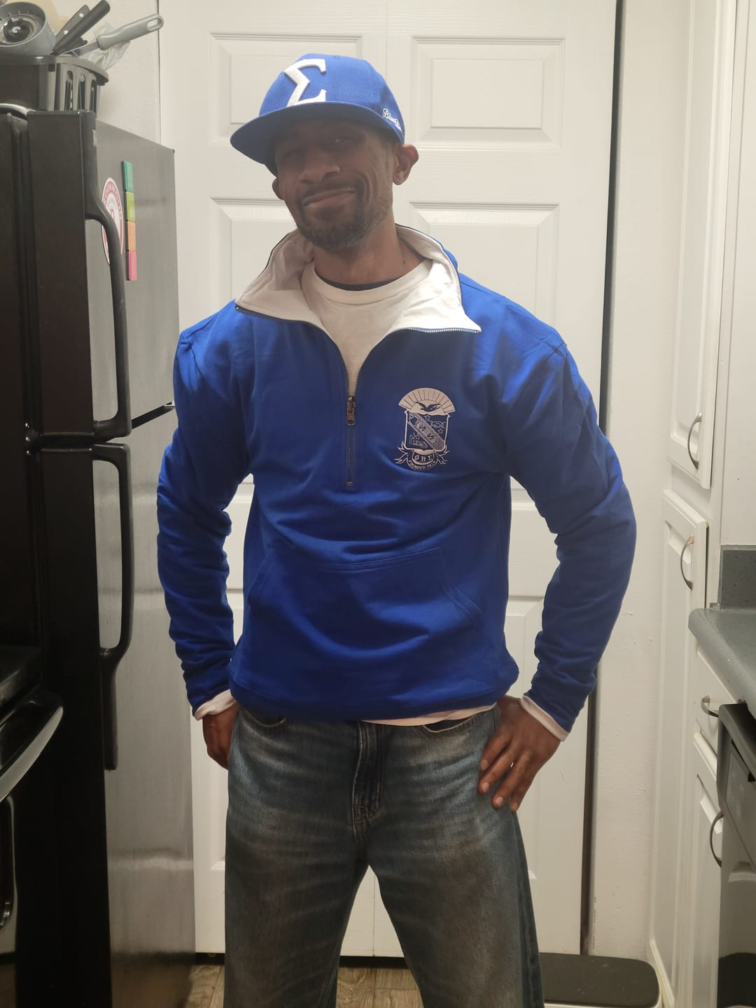 Customer photo review of Reversible Pullover-Sigma - Final Sale