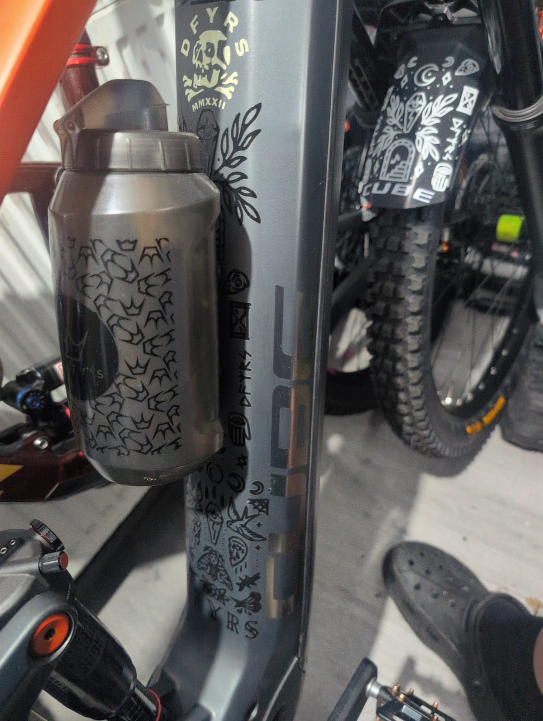Customer photo review of Occult | Transfer Decals