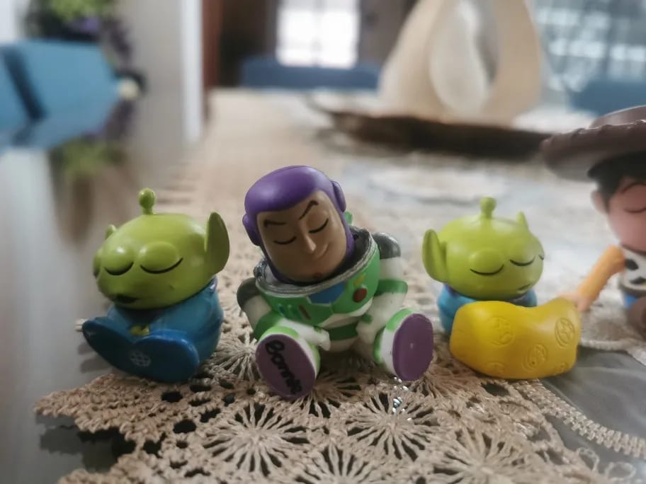 Customer photo review of Toy Story Alien Apparel
