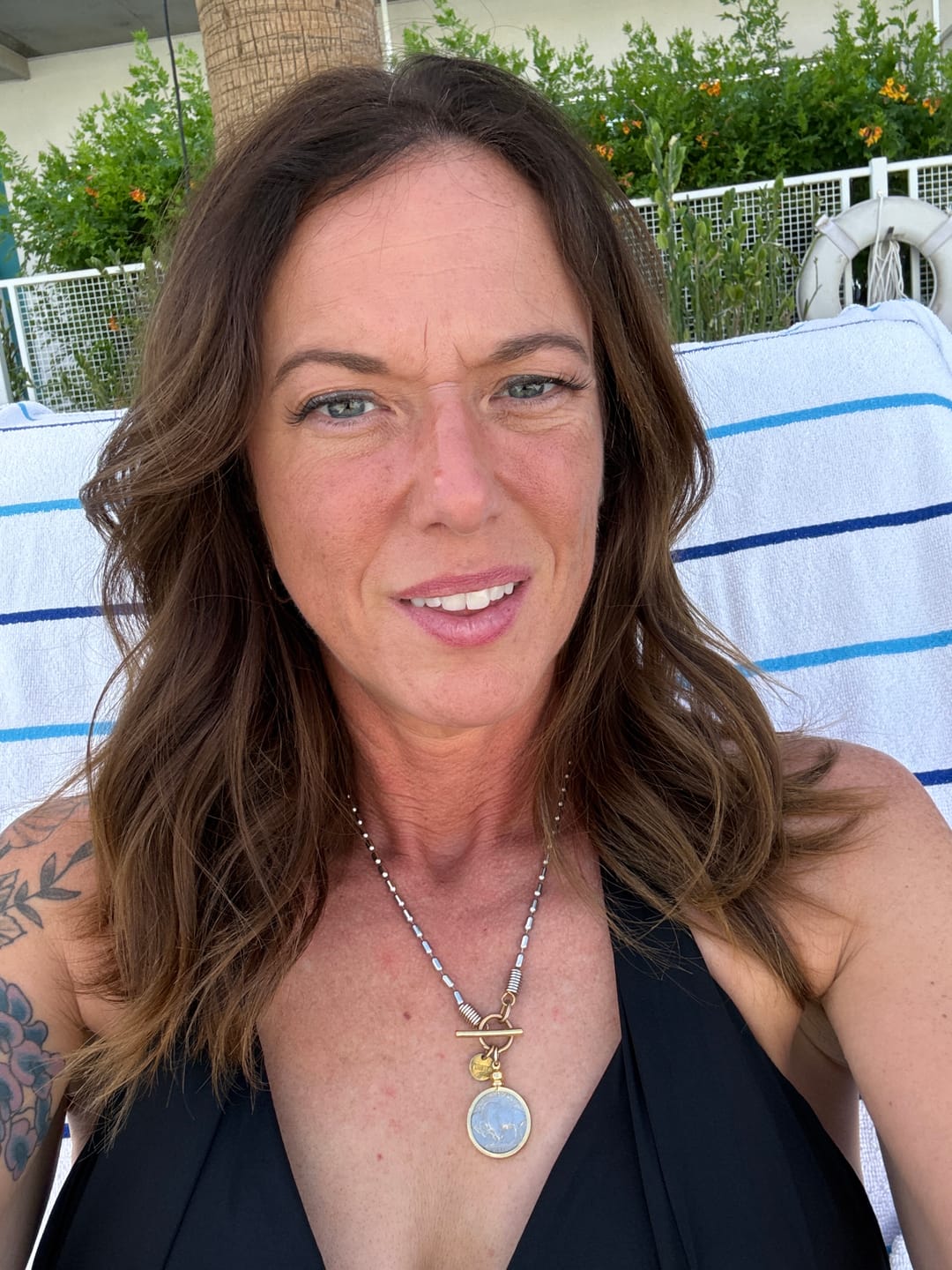 Customer photo review of Buffalo nickel necklace