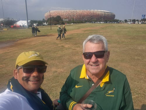Customer photo review of Springboks Nike Men's 26/27 Heritage Long Sleeve Away Jersey