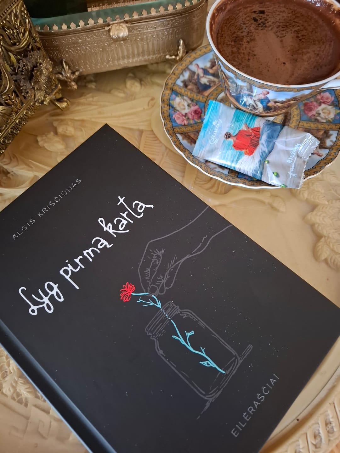 Customer photo review of A. Kriščiūno poezijos knyga „Lyg pirmą kartą“