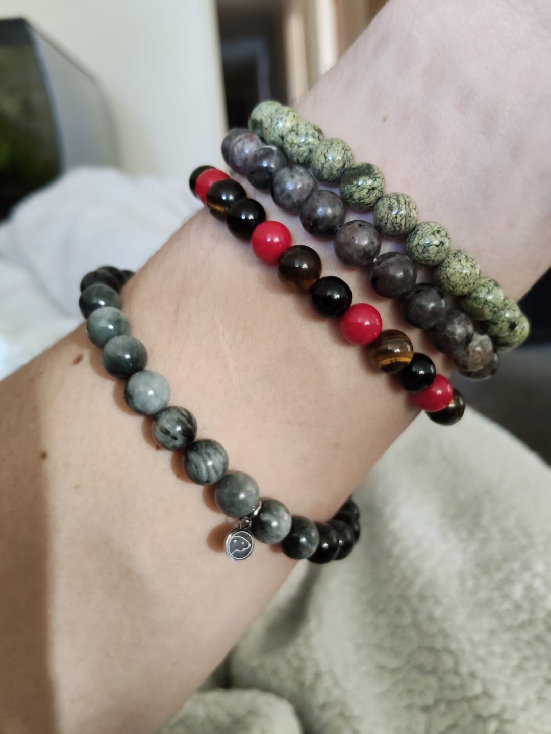 Customer photo review of Hawk's Eye Bracelet