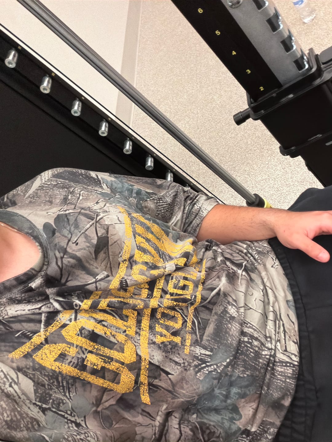 Customer photo review of 4248 - Gold's Iron Legacy Huge Tees