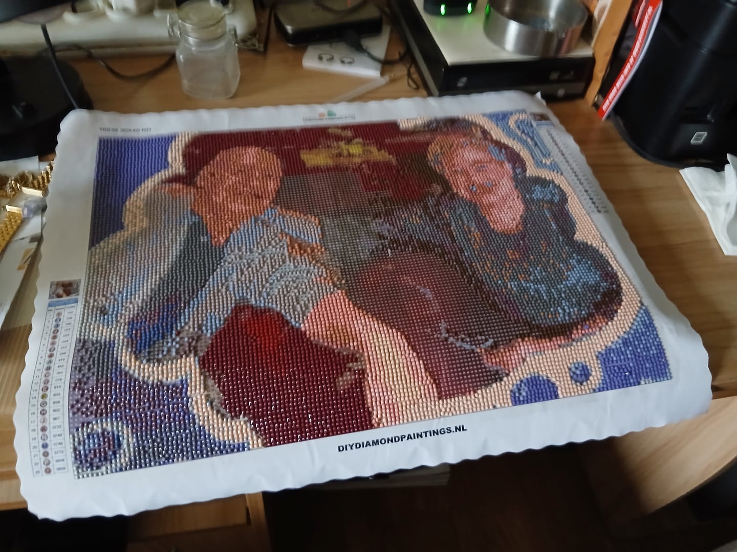 Customer photo review of Diamond Painting Eigen Foto (New)