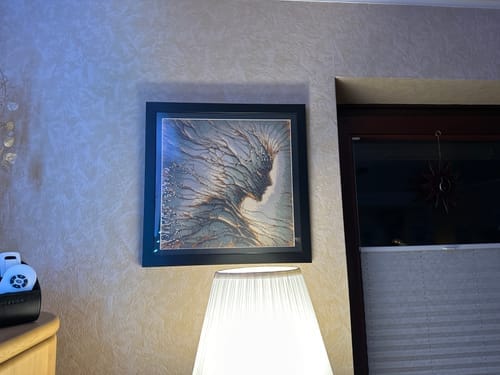 Customer photo review of Whispered elegance | Diamond Painting Kit