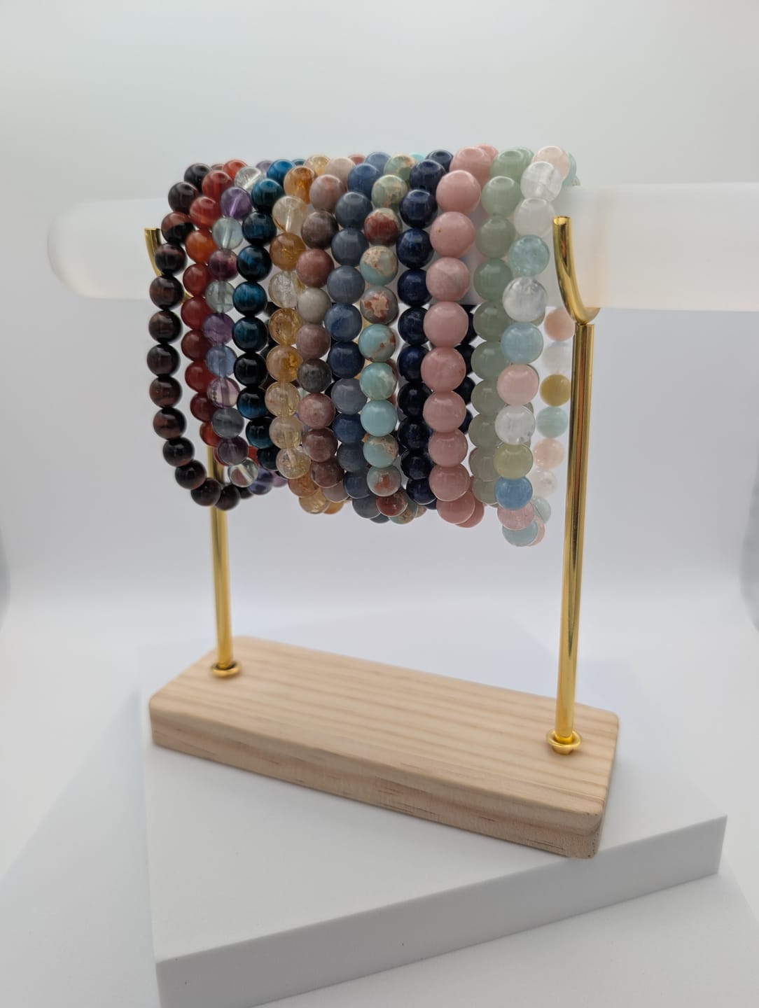 Customer photo review of Selenite Bracelet Holder