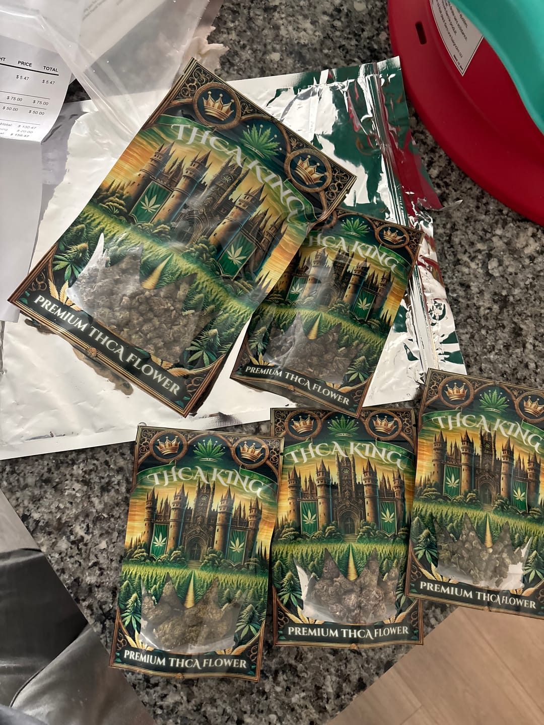 Customer photo review of Bulk THCA Smalls