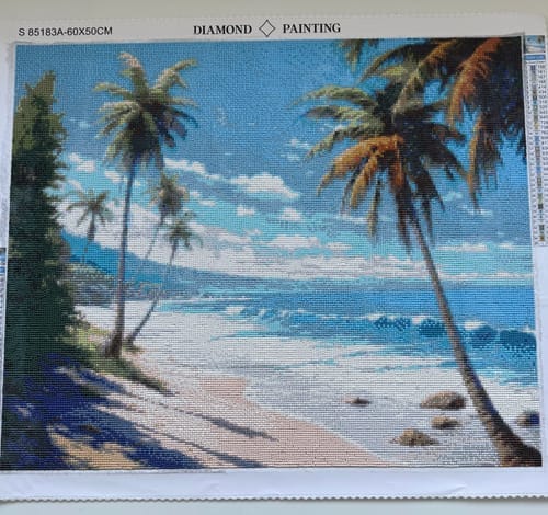 Customer photo review of Longing for Infinity | Diamond Painting Kit