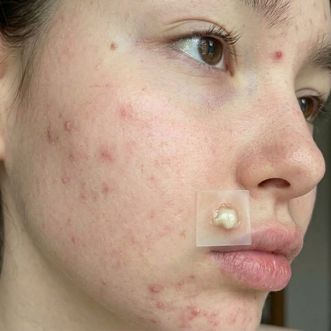 Customer photo review of Dermozzis Apósito Corrector Hidrocoloide.