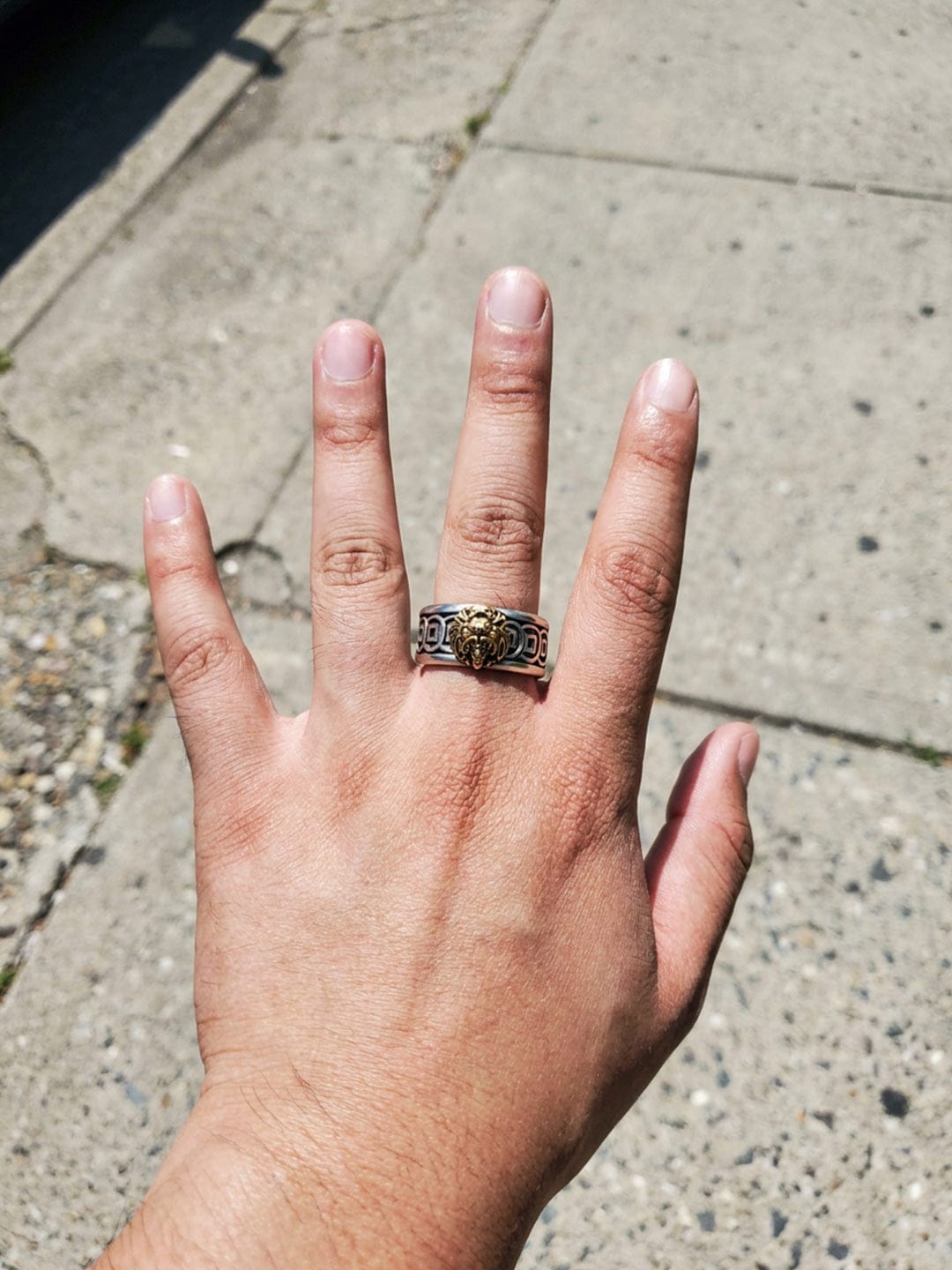 Customer photo review of The Coin Sovereign Pixiu Ring - 80% Off