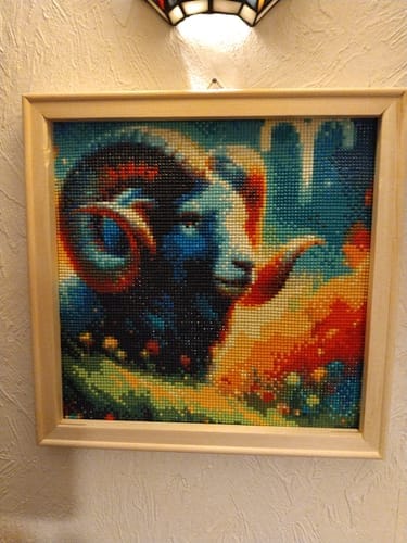 Customer photo review of Diamond Painting Sealer