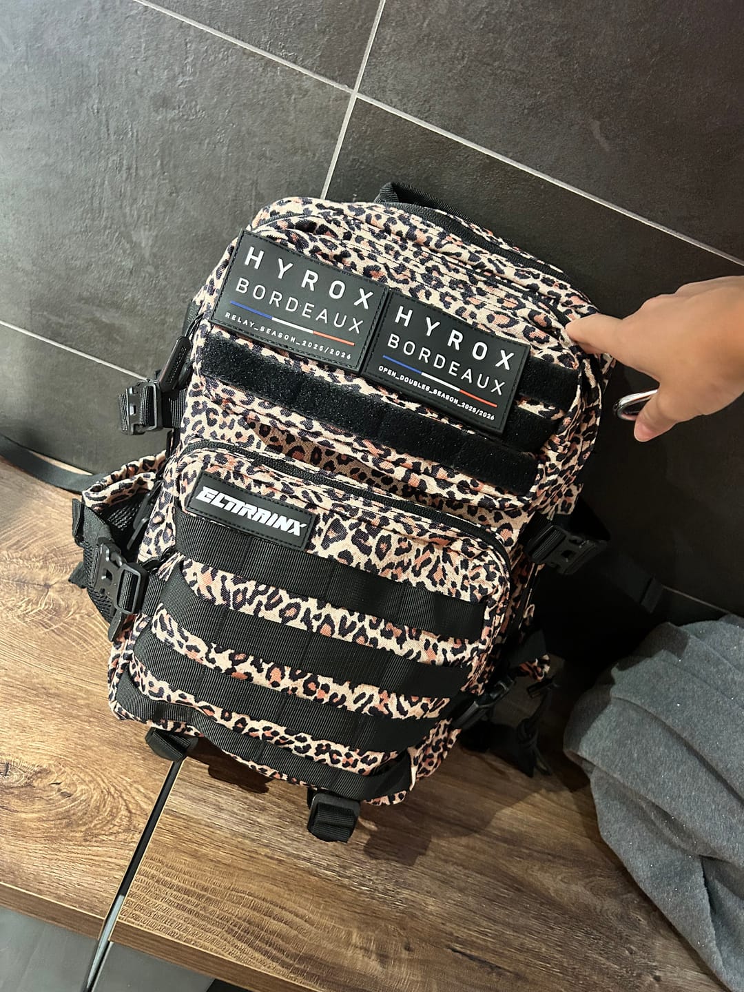 Customer photo review of Mochila Táctica 25L All In Savage