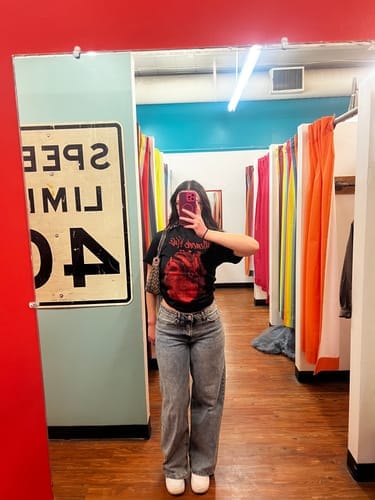 Customer photo review of Bloody Valentine T-Shirt Black