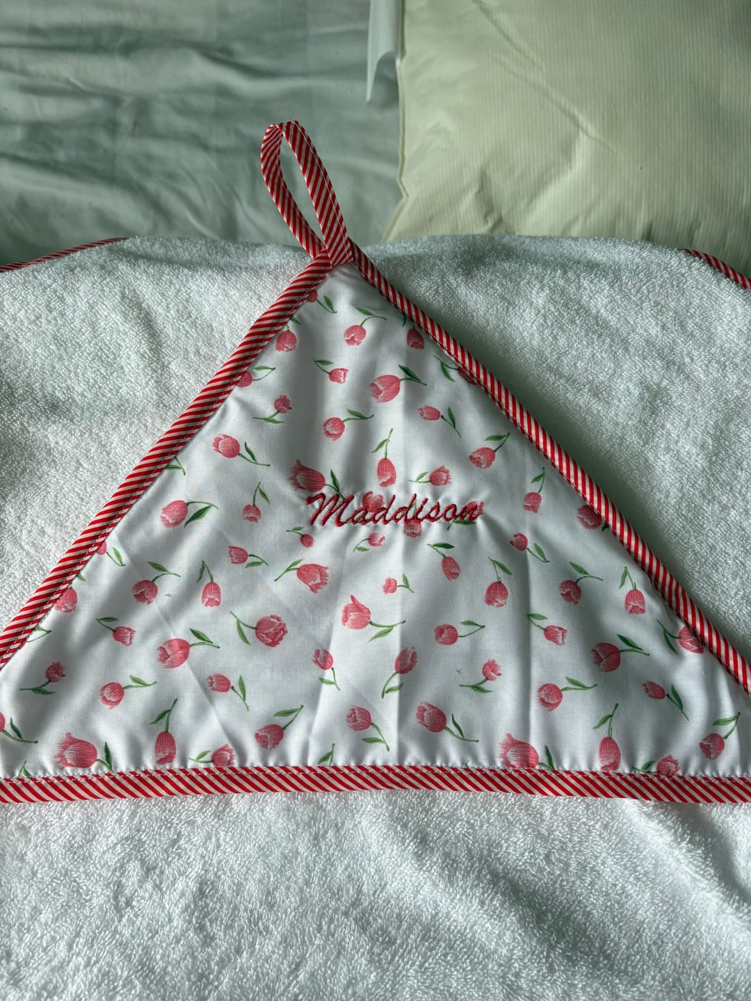 Customer photo review of Cotton Towelling Fabric