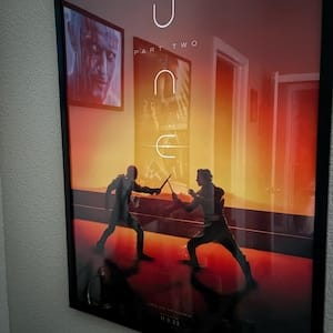 Customer photo review of Interstellar (2014) Poster: Sci-Fi Wall Art - Premium Movie Poster