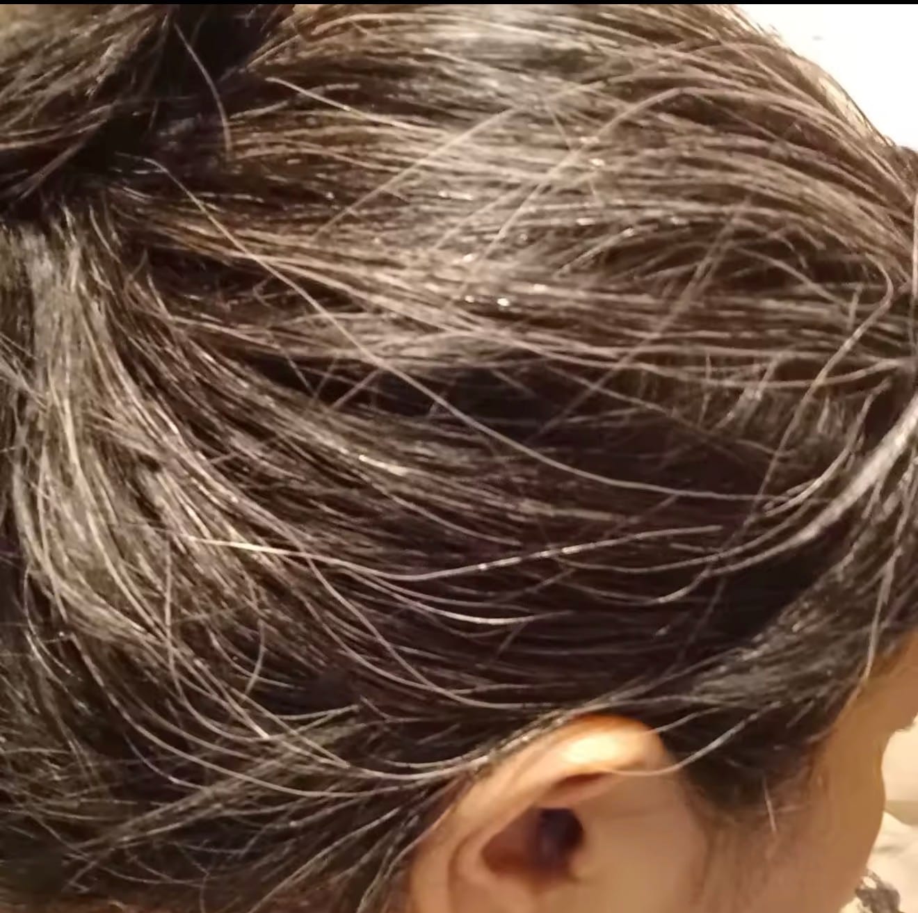 Customer photo review of Grau-Abdeck Farbshampoo