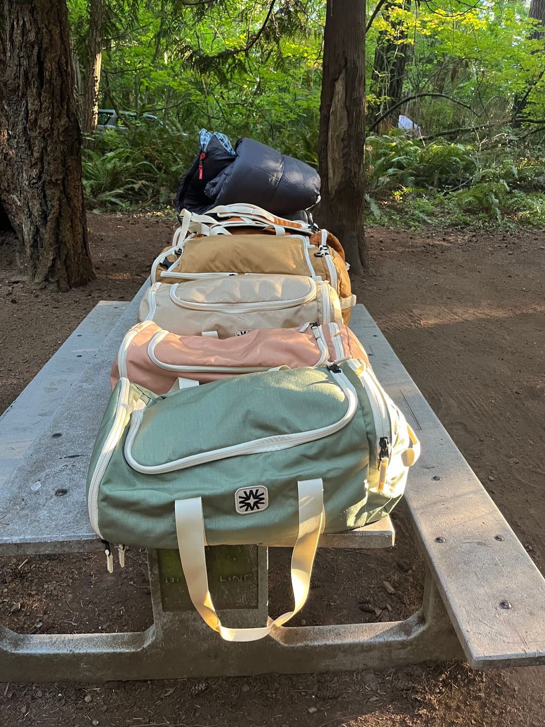 Customer photo review of States Duffel Bag Sage