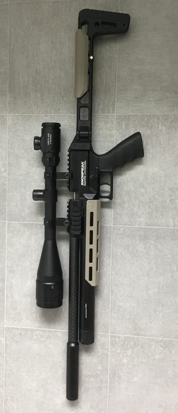 Customer photo review of Snowpeak AP900 PCP Air Rifle