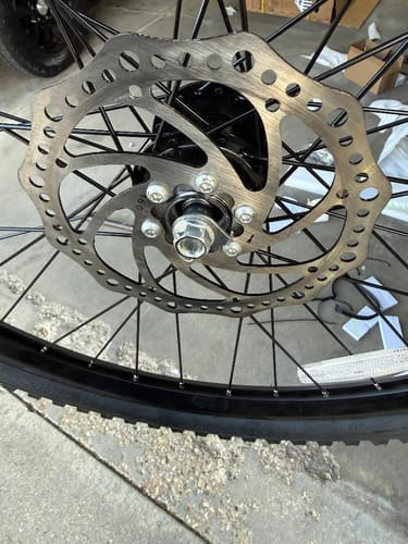 Customer photo review of Eskute® M200F 27.5" Full Suspension Electric Bike