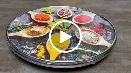 Customer photo review of The Spice Flower | Diamond Painting Kit