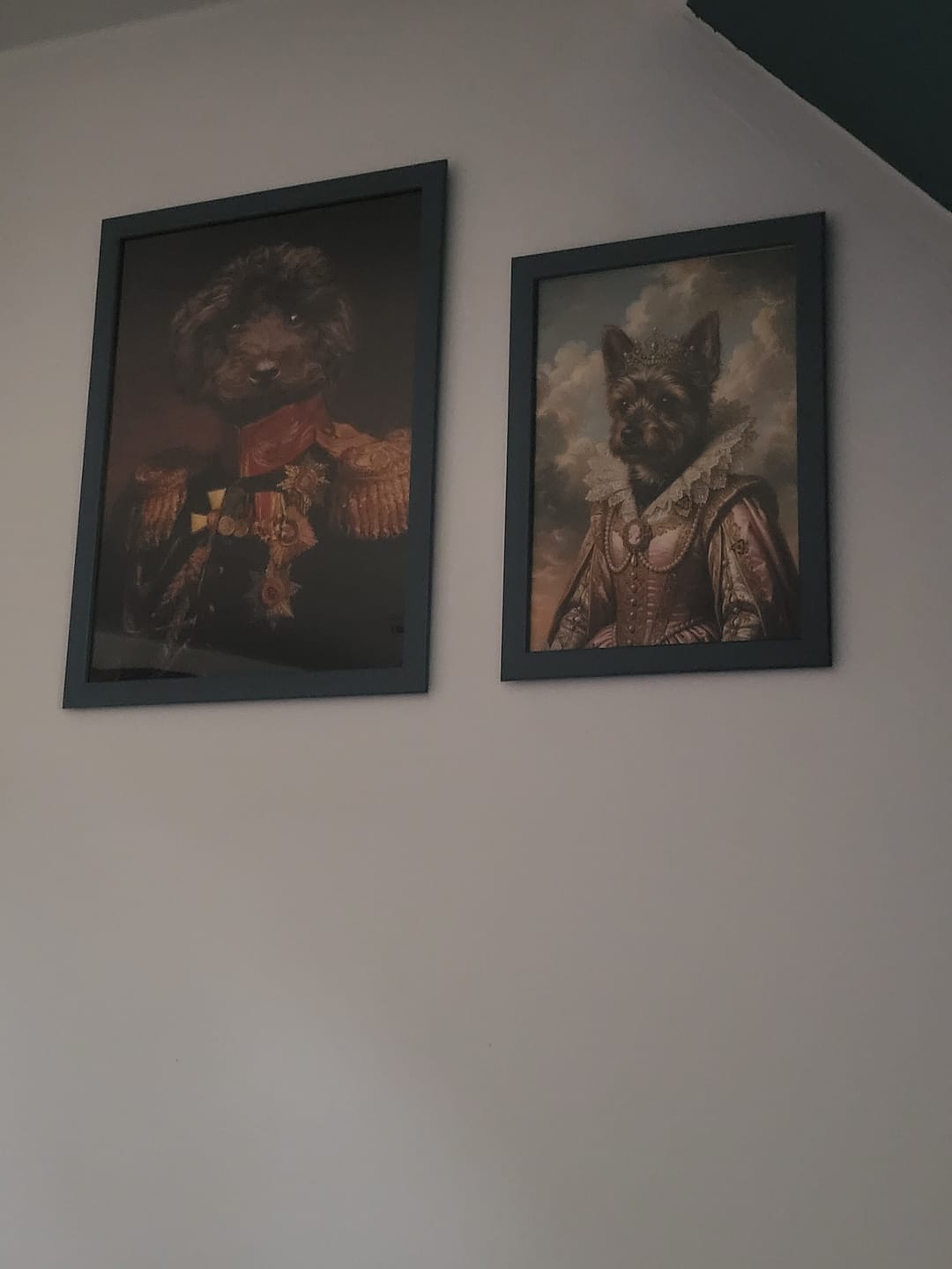 Customer photo review of Personalisiertes Haustier-Poster "Royal King"