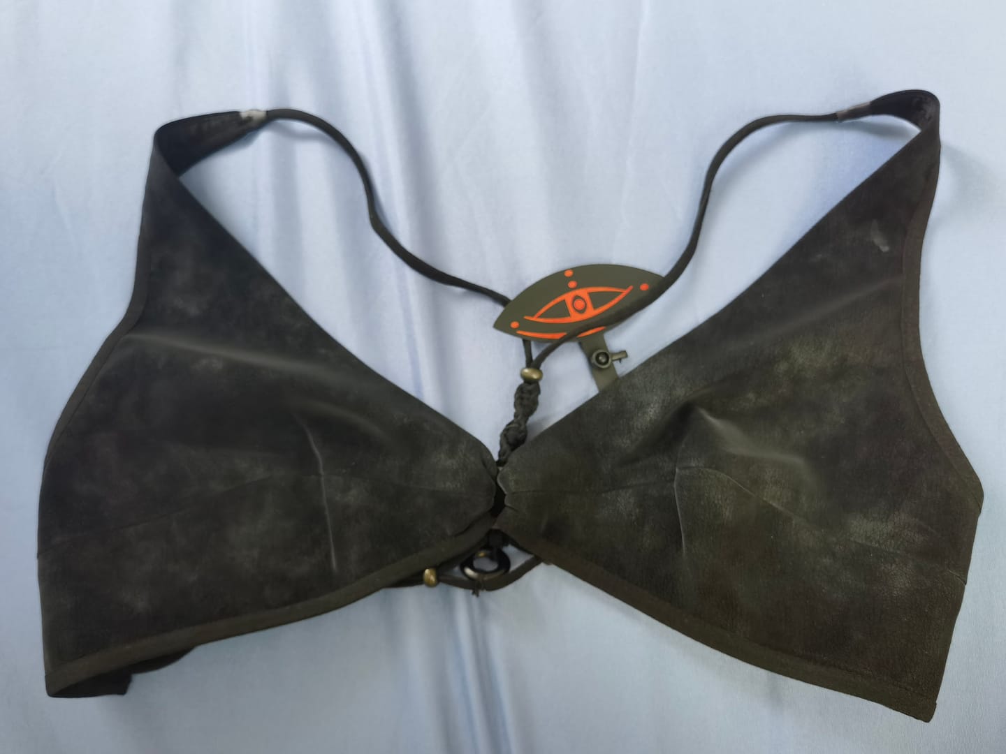 Customer photo review of DOINDULGE Braided Strap Detail Bralette Top