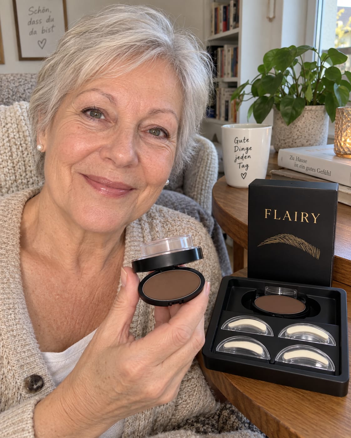 Customer photo review of Flairy Brow Stamp Se