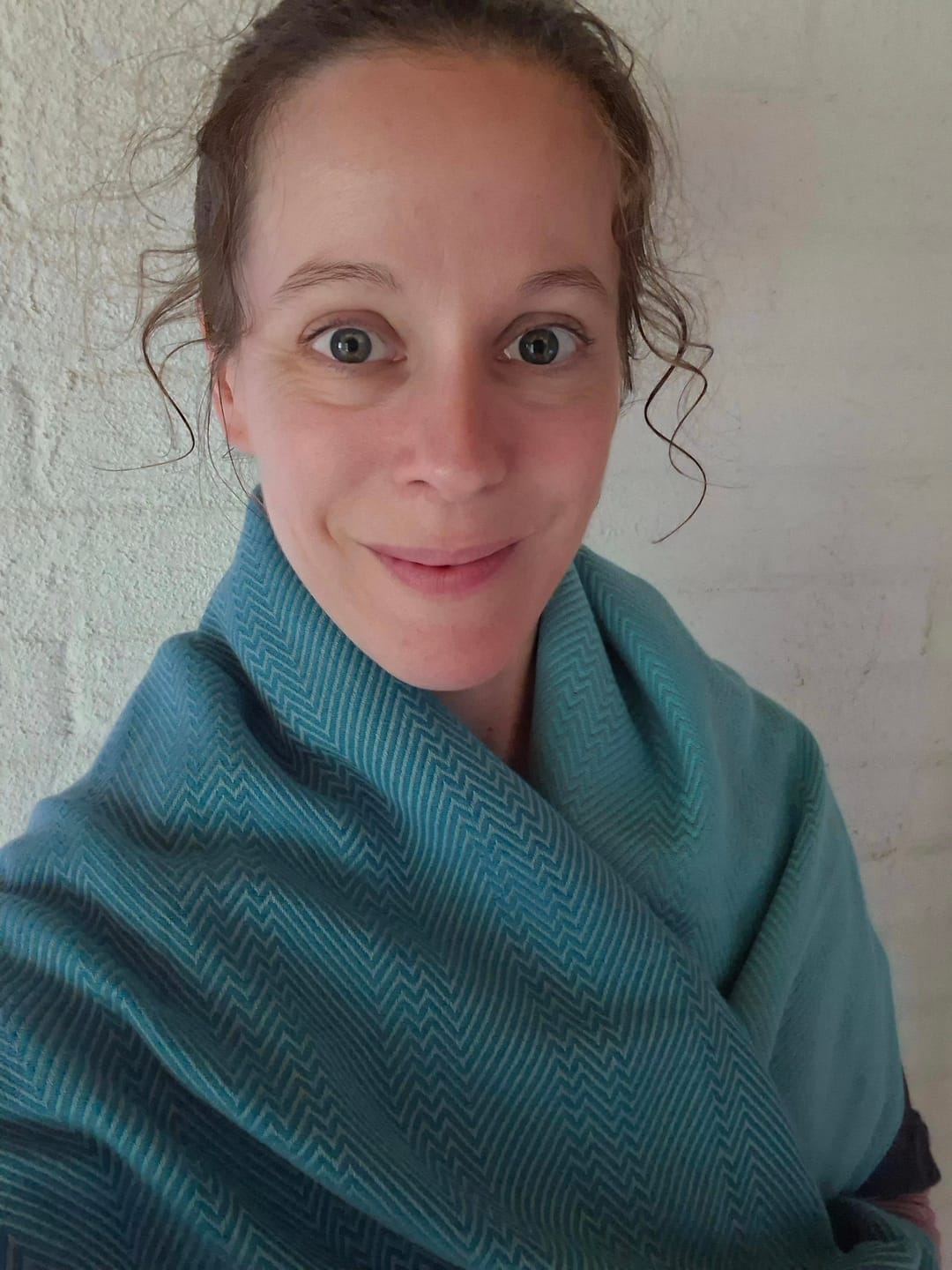 Customer photo review of PETITE COTTON Cape Mermaid Magic