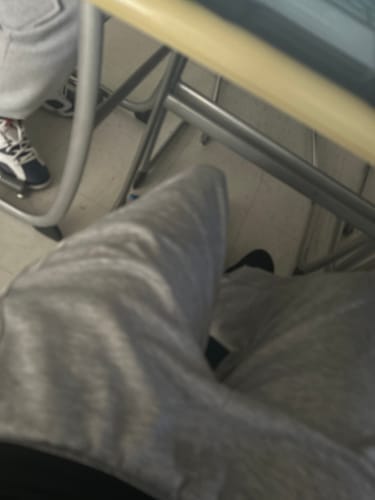 Customer photo review of Double Waisted Boxer Baggy Sweatpants