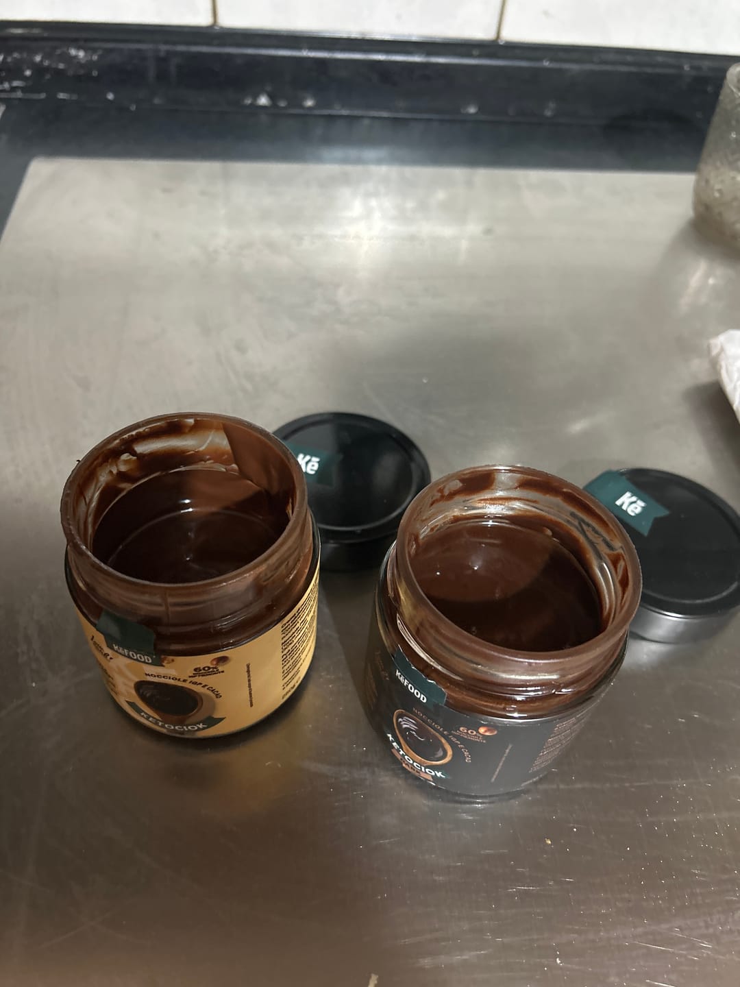 Customer photo review of KETOCIOK 250G CREMA SPALMABILE NOCCIOLE IGP E CACAO SENZA ZUCCHERO