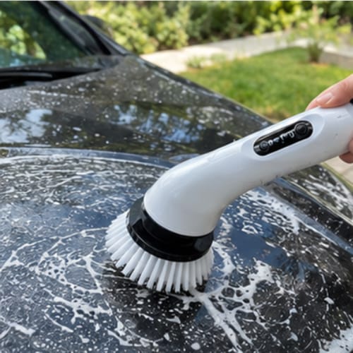 Customer photo review of CleanPro 360 | Brosse de nettoyage rotative électrique sans fil 9 en 1
