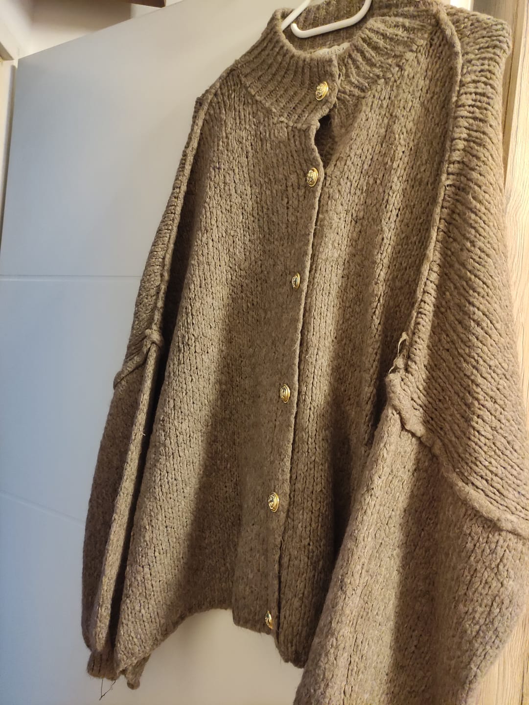 Customer photo review of Oversized Cardigan "CozyGlam"