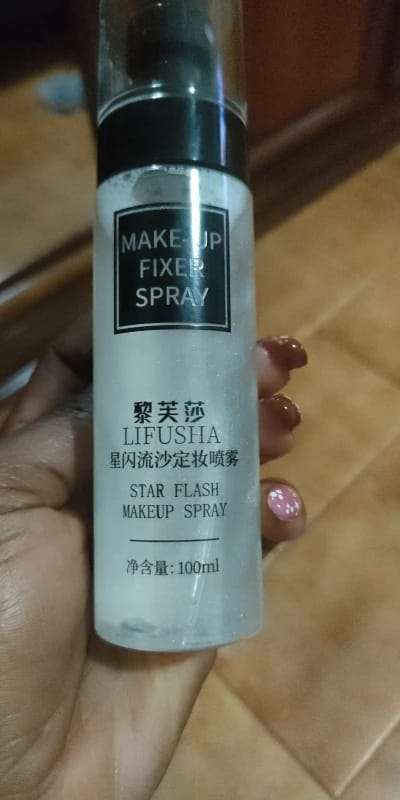 Customer photo review of 100ml Makeup Setting Spray
