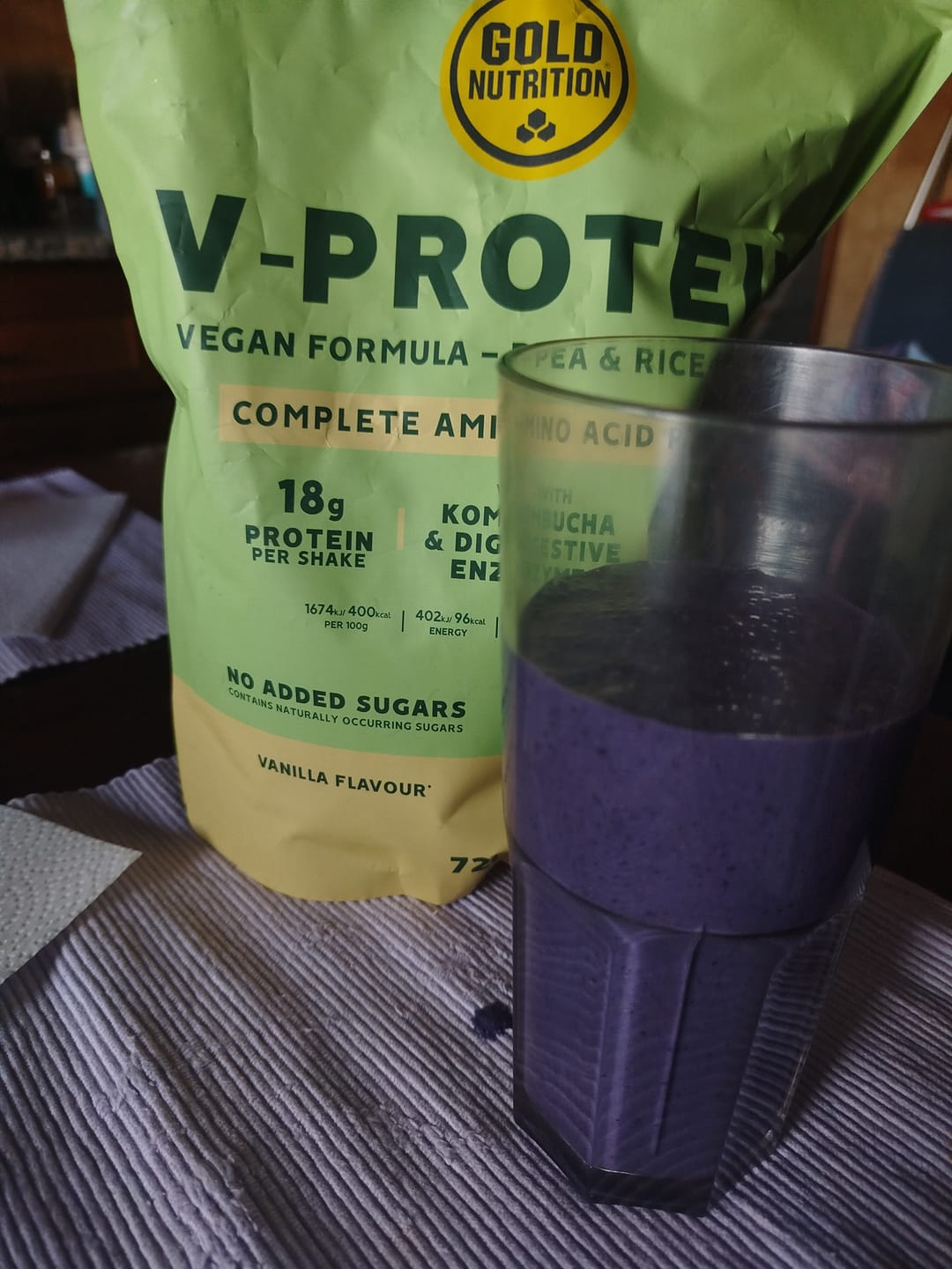 Customer photo review of V-Protein