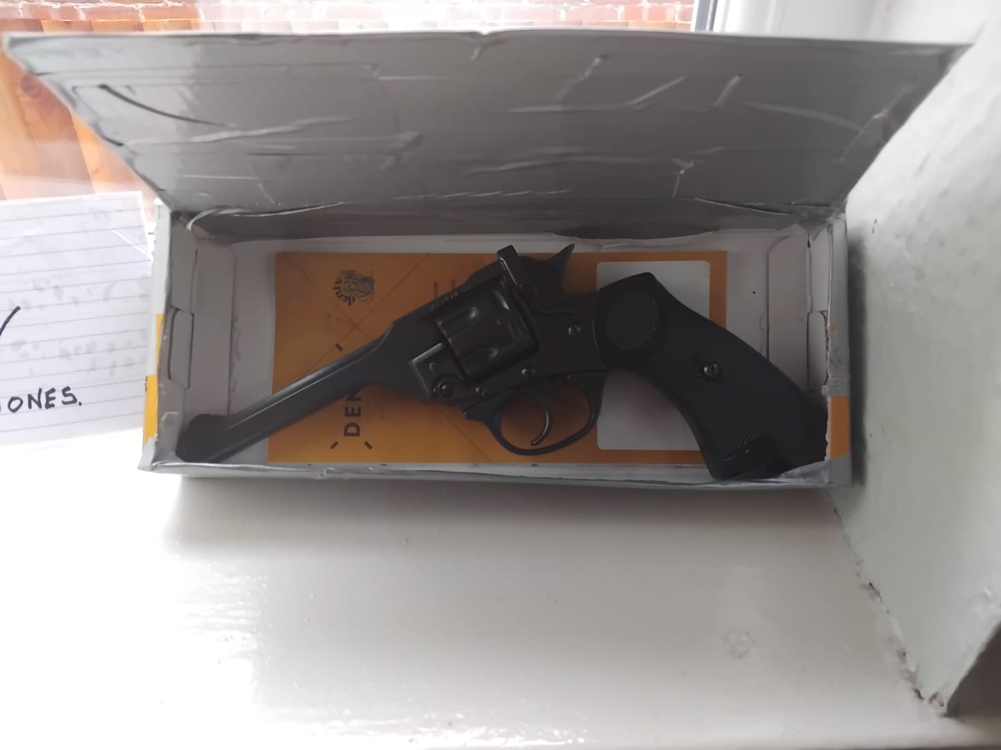 Customer photo review of Webley Mk IV - Indiana Jones, Torchwood, Peaky Blinders