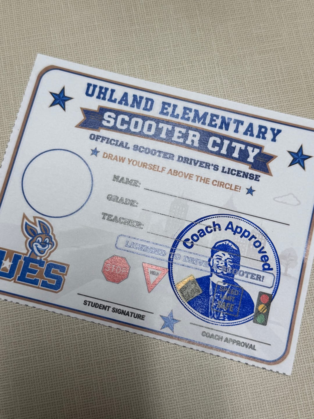 Customer photo review of Face Stamp ¦ Self-Inking Stamp ¦ US