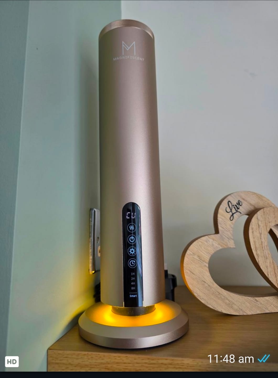 Customer photo review of LumaMax – The Most Premium Waterless Diffuser on the Market
