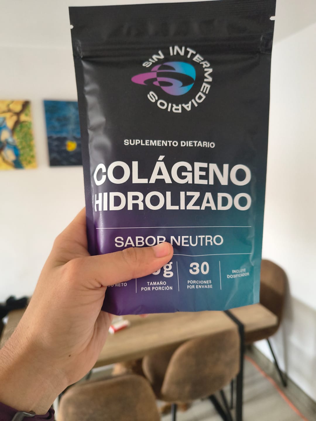 Customer photo review of Colágeno Hidrolizado